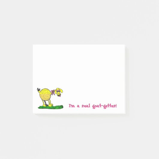 Ik ben een echte geiteentter Sticky Notes (Voorkant)