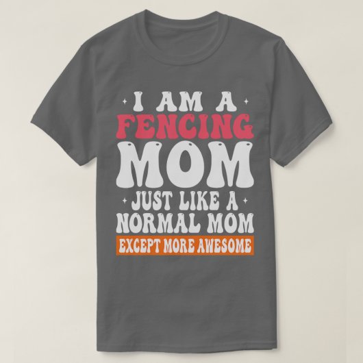 Ik ben een echte mam, net als normale mam behalve  t-shirt (Design voorkant)