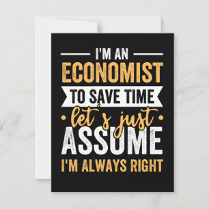 Ik ben een econoom om tijd te besparen, laten we a save the date