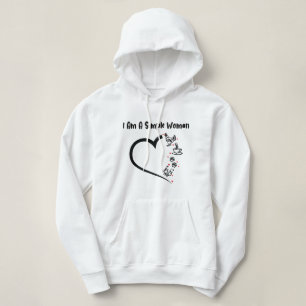 Ik ben een eenvoudige vrouw kip koffie honden flip hoodie