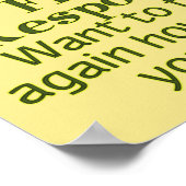 Ik ben een eerste antwoordapparaat... poster (Hoek)