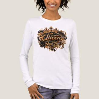 Ik ben een elegante koninklijke kroon ontwerp van Tri-Blend shirt