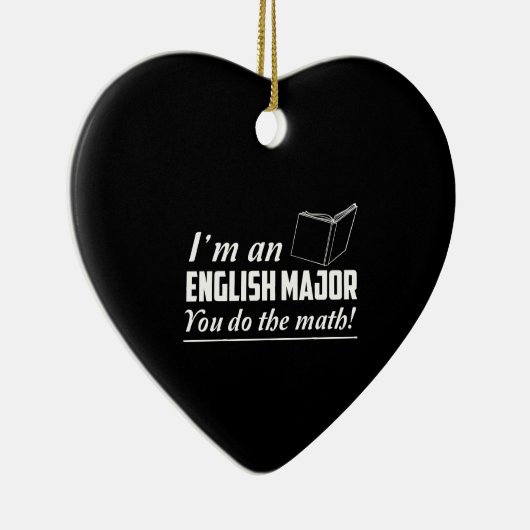 Ik ben een Engelse majoor Keramisch Ornament (Rechts)