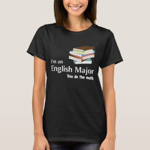 Ik ben een Engelsman die je de Wiskunde T-Shirt do