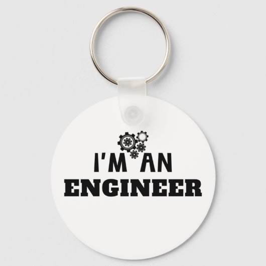 IK BEN EEN ENGINEER - SLEUTELHANGER (Voorkant)