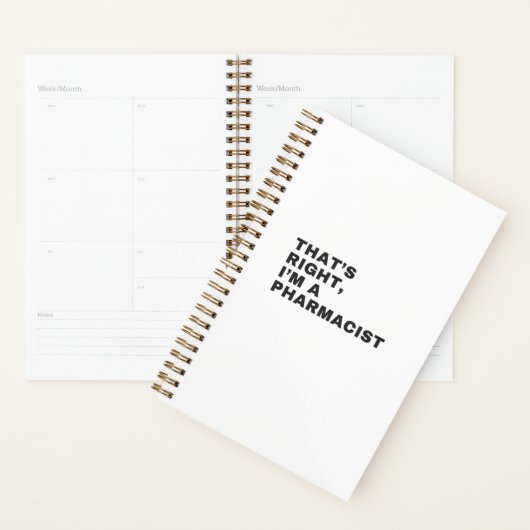 IK BEN EEN FARMACIST PLANNER (Display)
