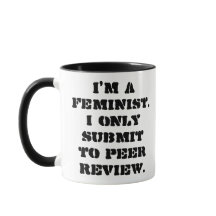 Ik ben een feministe. Ik dien me alleen in bij pee