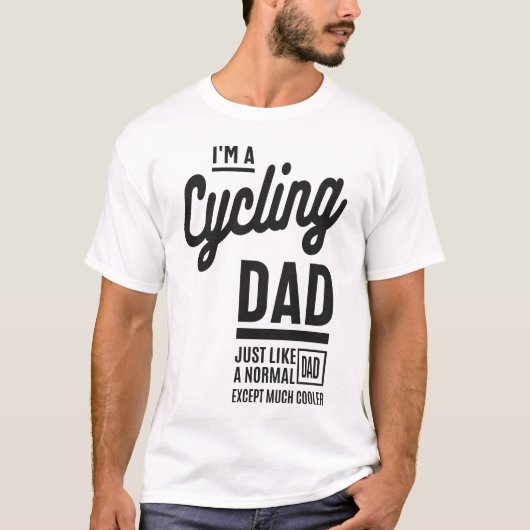 Ik ben een Fietsvader T-shirt (Voorkant)
