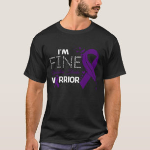 Ik ben een fijne kinderziekte, een waakzaamheid t-shirt