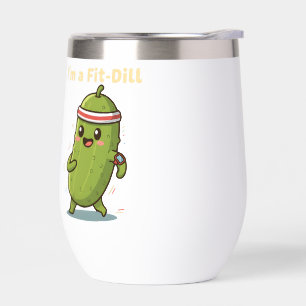 Ik ben een Fit-Dill! Grappig Fitness Augurk Stunte