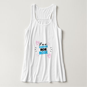 IK BEN EEN Forever Moeder Modus Adoptiemoeder T-sh Tanktop