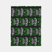 Ik ben een fysiotherapeuten therapie fleece deken (Voorkant)