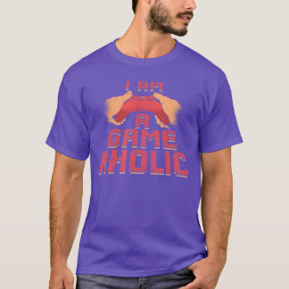 Ik ben een GAMEAHOLIC Gokker Gamer Gaming familie T-shirt