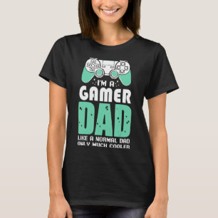 Ik ben een gamer pa Video Games Fan Celebrate Vade T-shirt