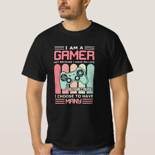 Ik ben een gamer Videospel T-shirt