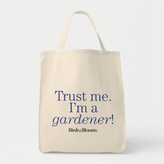 Ik ben een Gardener Tote Bag (Voorkant)