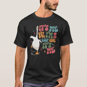 Ik ben een Gekke ganzenmeme Mannen vrouwenkleding T-shirt