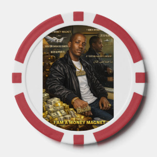 IK BEN EEN GELDMAGNEET POKERCHIPS