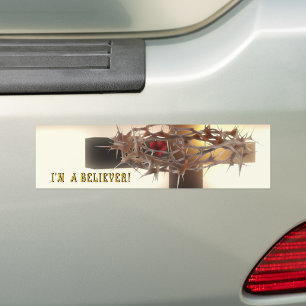 Ik ben een gelovige! bumpersticker