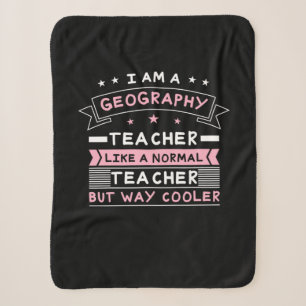 Ik ben een geografische leraar sherpa deken