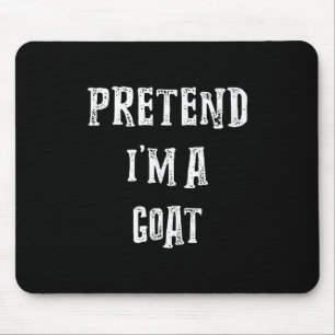 Ik ben een Goat Halloween Costume. Muismat