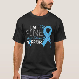 Ik ben een goede Graves Disease Warrior Awareness T-shirt