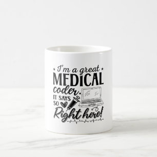 Ik ben een goede ICD-programmeercodering voor arts Koffiemok