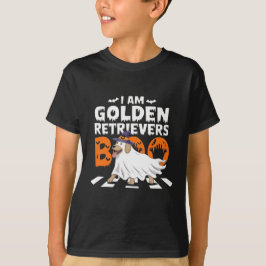 Ik ben een Golden Retriever boek T-shirt