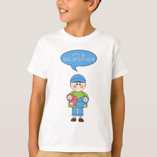 ik ben een groot broertje ( tweelingzus en broer ) t-shirt