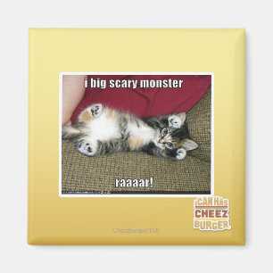 Ik ben een groot eng monster magneet