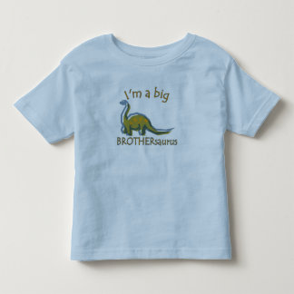 Ik ben een grote broedersaurus solo kinder shirts
