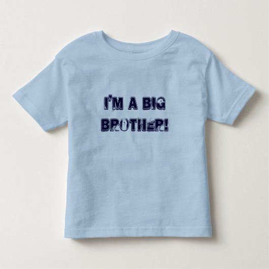 Ik ben een grote broer. kinder shirts (Voorkant)