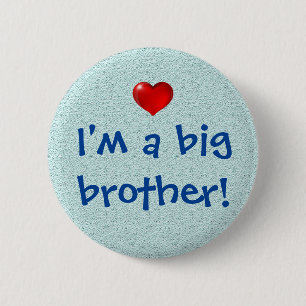 Ik ben een grote broer. ronde button 5,7 cm