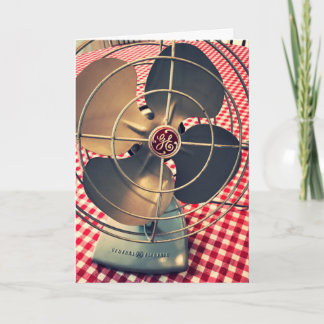 Ik ben een Grote Ventilator Bedankkaart