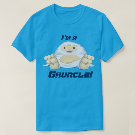 "Ik ben een Gruncle!" met een schattig monster T-shirt (Design voorkant)