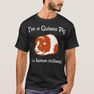 Ik ben een Guinee-pin in een grappige menselijke k T-shirt