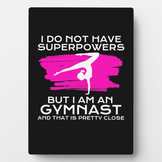 Ik ben een gymnast en dat is  fotoplaat (voorkant)