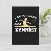 Ik Ben Een Gymnast Kaart (Staand voorkant)