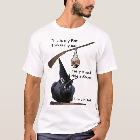 Ik ben een heks. t-shirt (Voorkant)