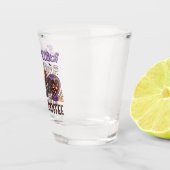 Ik ben een heks voor koffie shot glas (Rechts)