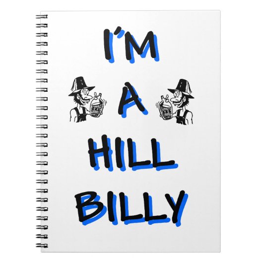 Ik ben een heuveltje notitieboek (Voorkant)