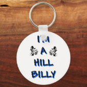 Ik ben een heuveltje sleutelhanger (Voorkant)