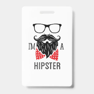 Ik ben een Hipster Badge