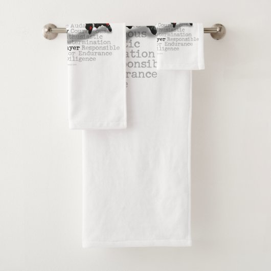 Ik ben een Hockey Player Bad Handdoek (Insitu)