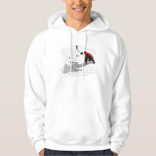 Ik ben een Hockey Player Hoodie