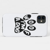Ik ben een hond Case-Mate iPhone case (Achterkant (horizontaal))