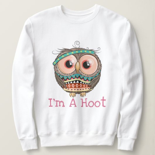Ik ben een Hoot Trui (Design voorkant)