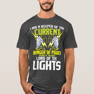 Ik ben een houder van de huidigeLineman-elektricie T-shirt