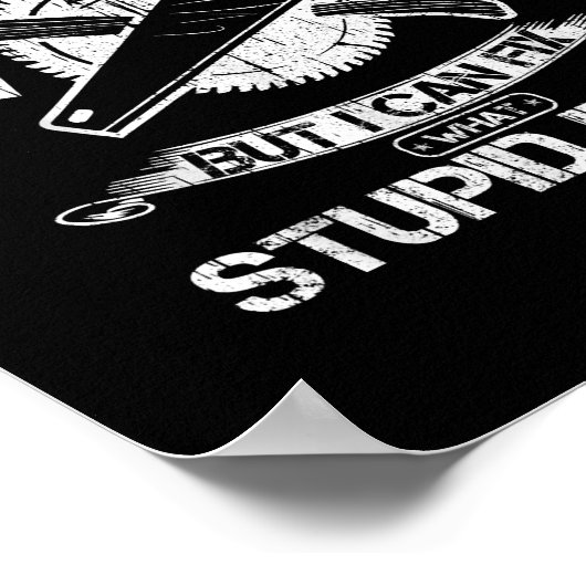 Ik ben een houtbewerker die ik kan bevestigen wat poster (Hoek)