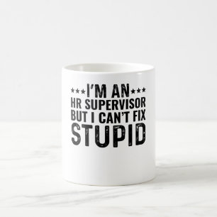 Ik ben een HR-begeleider, maar ik kan niets stoms Koffiemok